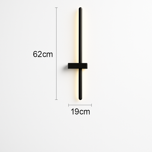 applique murale led minimaliste design artistique - vue 11 sur 15
