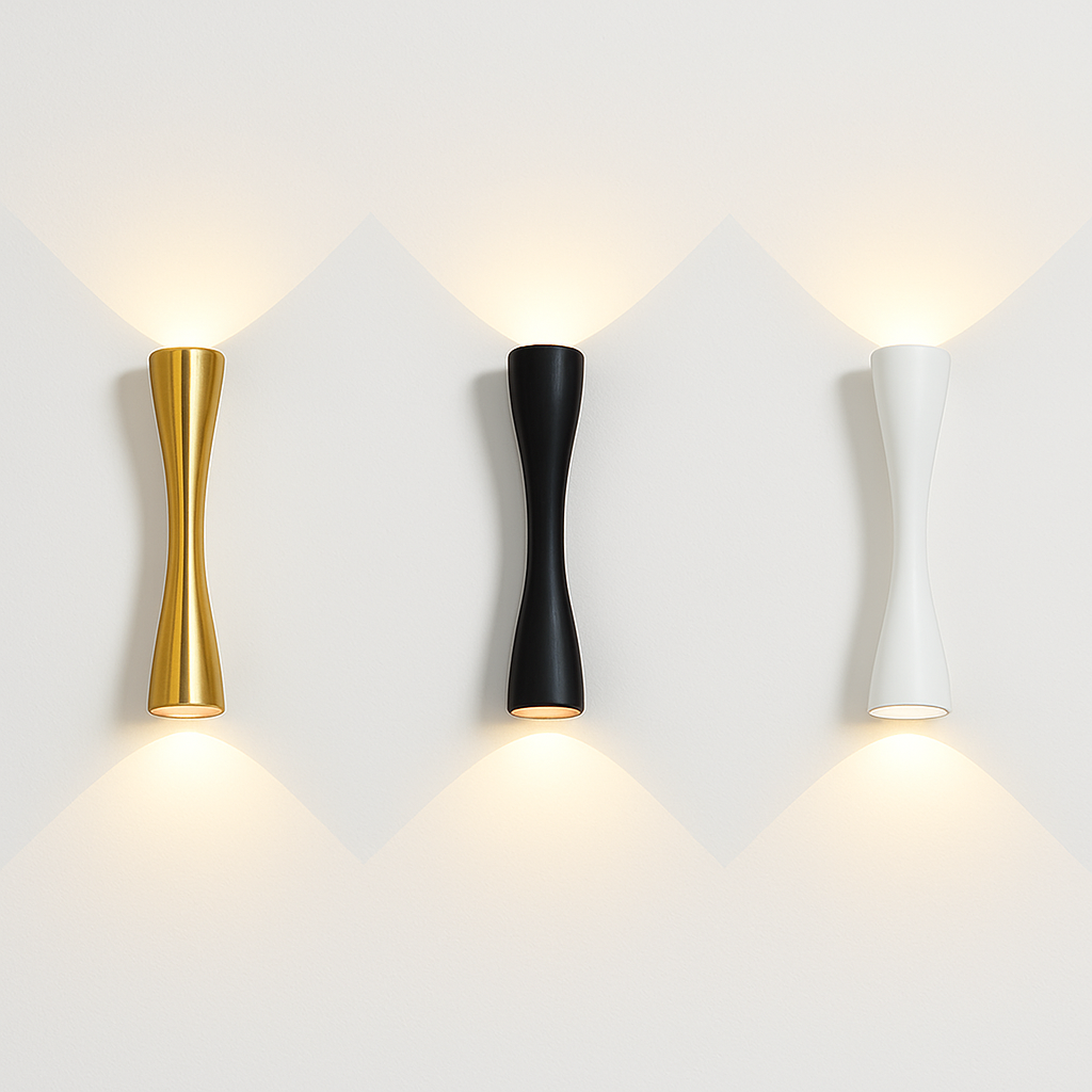 applique murale led minimaliste moderne imperméable idéale intérieur extérieur - vue 4 sur 12