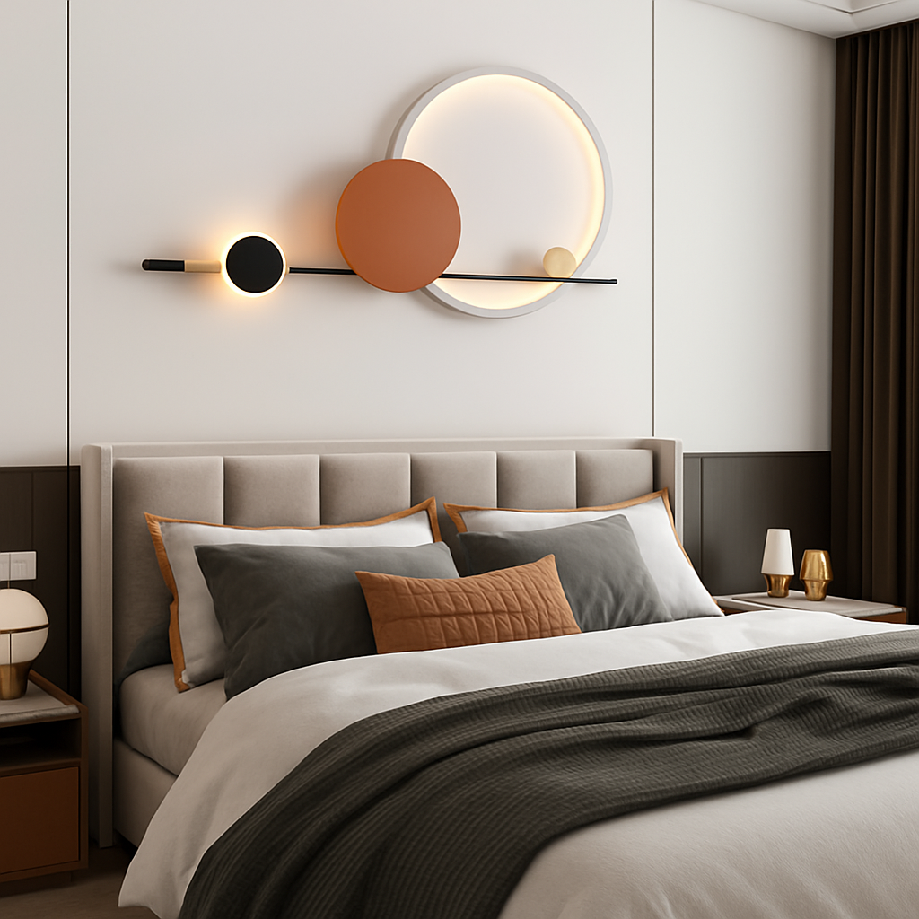 Applique murale LED moderne atmosphère applique pour salon salle à manger chambre hôtel Hall salon escaliers allée décor à la maison luminaire - vue 4 sur 12