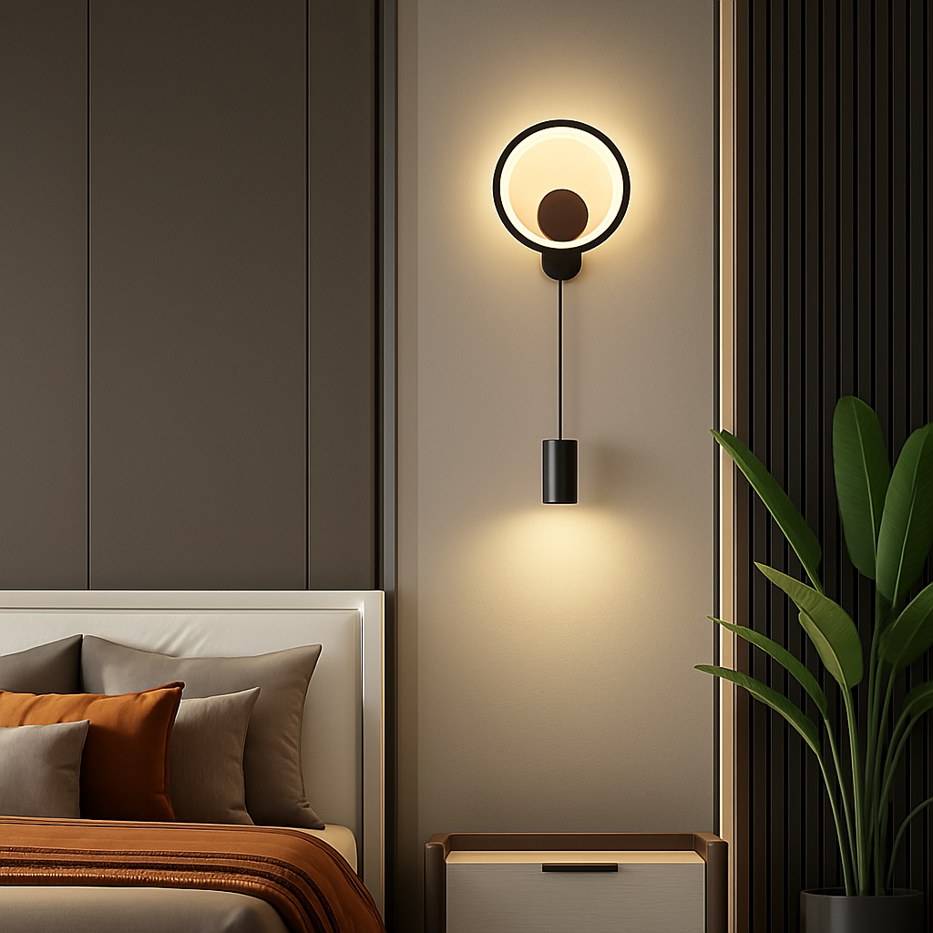 applique murale led moderne avec gradation de température - vue 4 sur 7