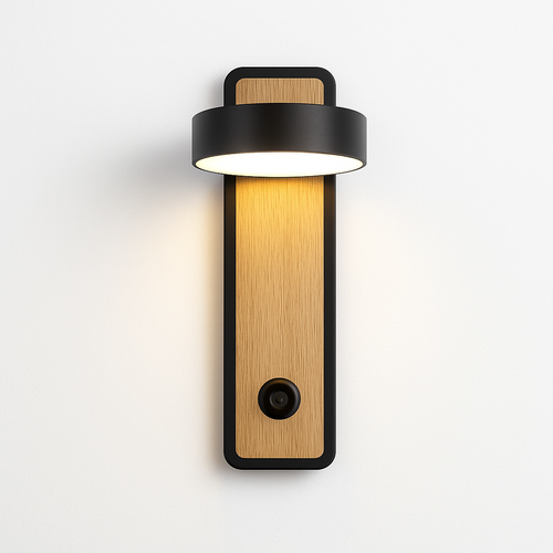 applique murale led moderne avec interrupteur pour lecture - vue 4 sur 8