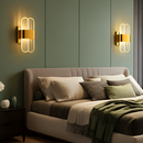 applique murale LED moderne elliptique pour décoration intérieure