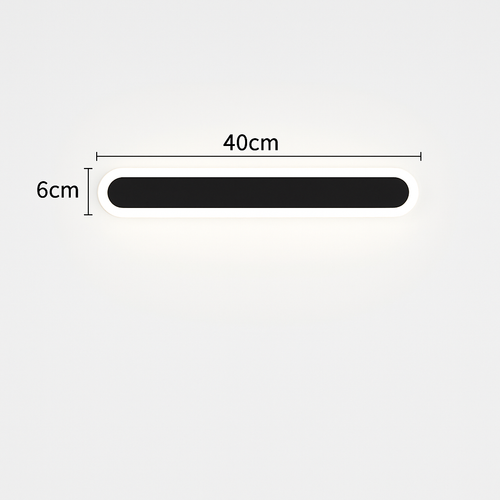applique murale led moderne à intensité variable avec télécommande intelligente - vue 12 sur 16