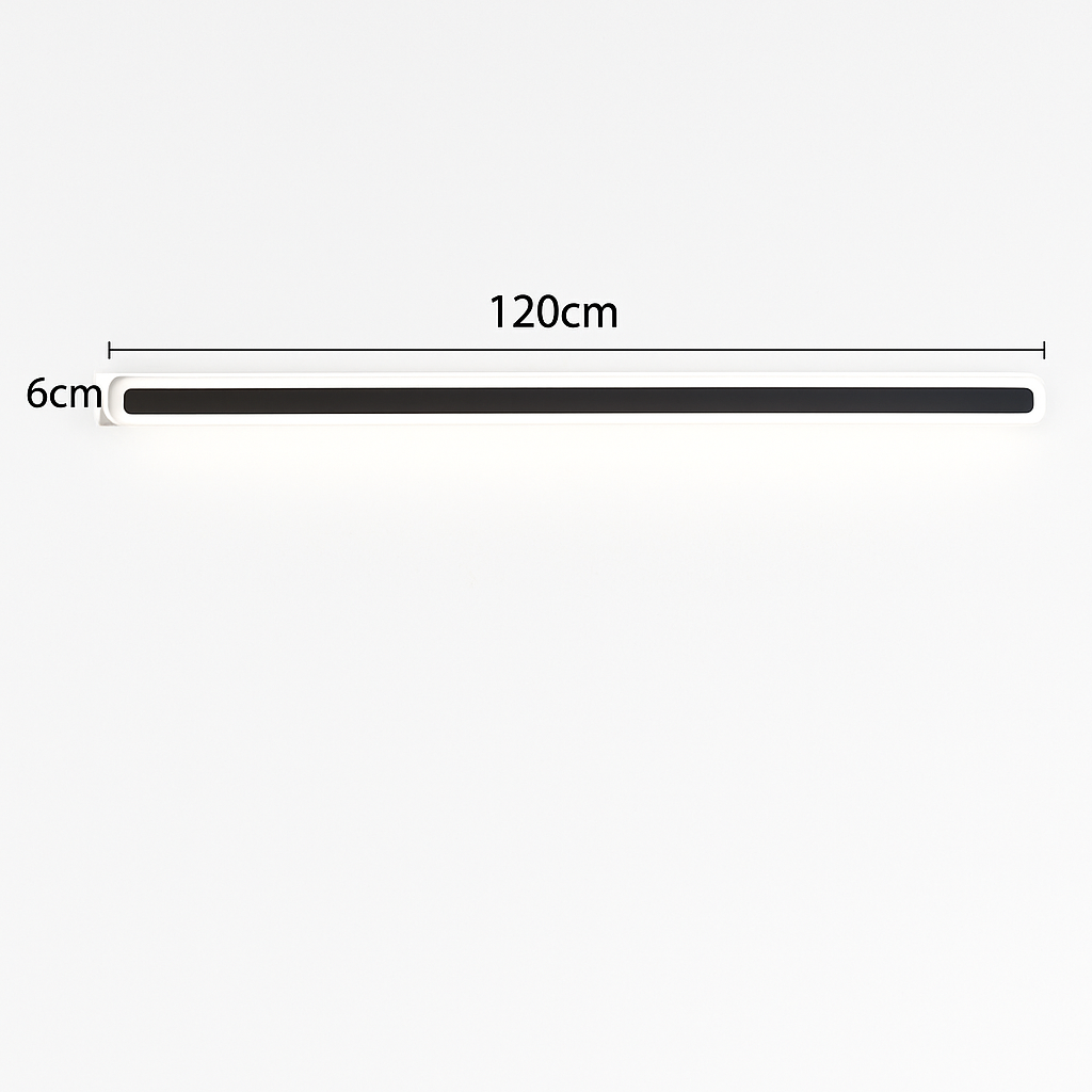 applique murale led moderne à intensité variable avec télécommande intelligente - vue 14 sur 16