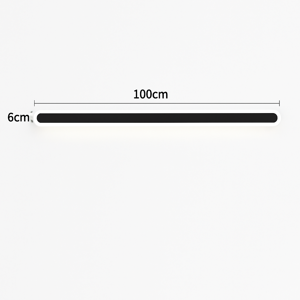 applique murale led moderne à intensité variable avec télécommande intelligente - vue 15 sur 16