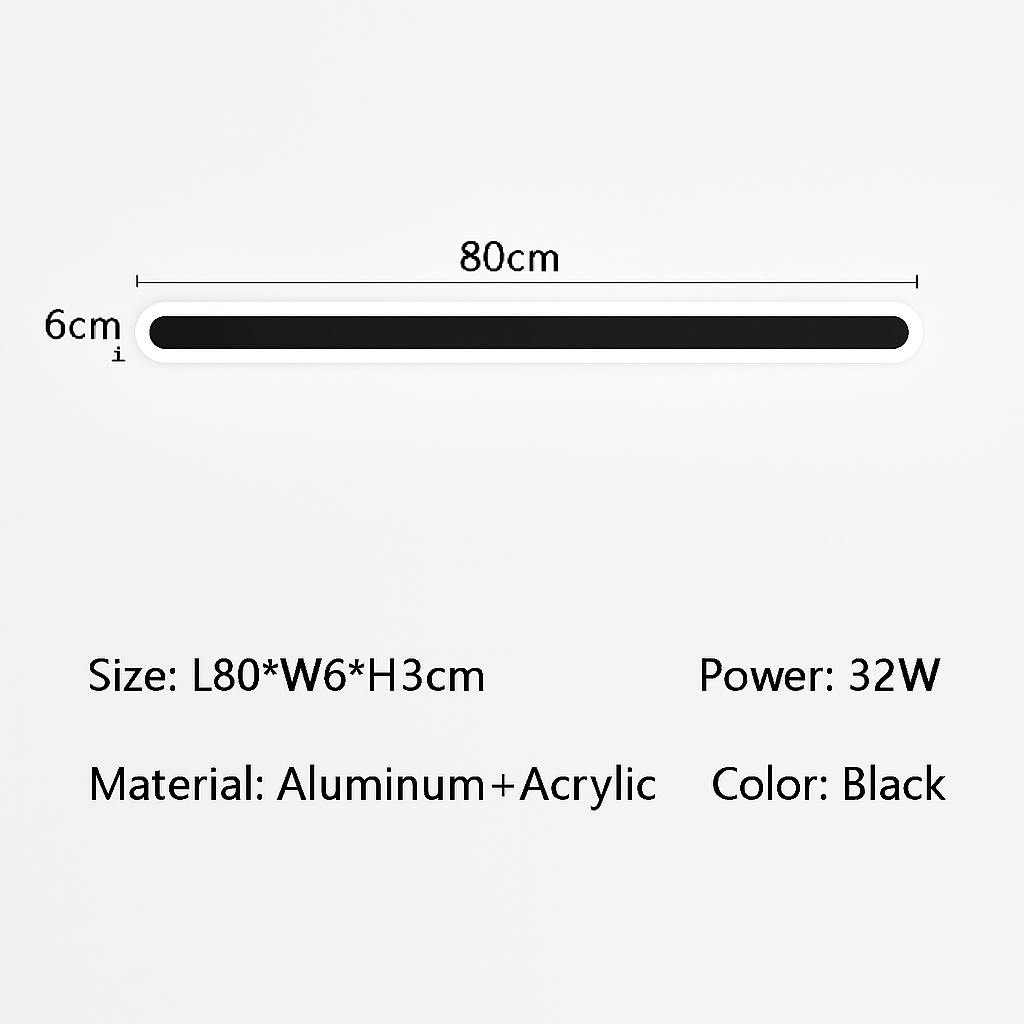 applique murale led moderne à intensité variable avec télécommande intelligente - vue 16 sur 16