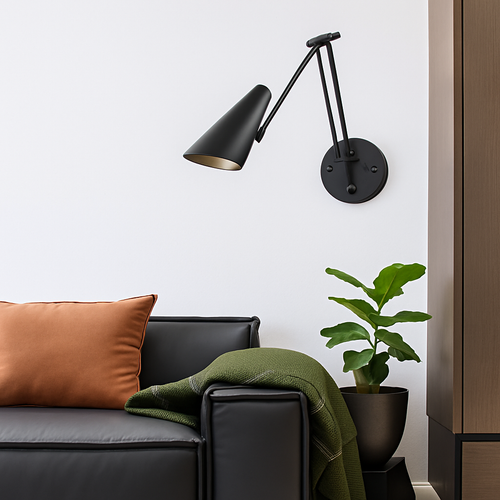 applique murale led moderne à intensité variable télescopique pliable pour étude - vue 2 sur 23