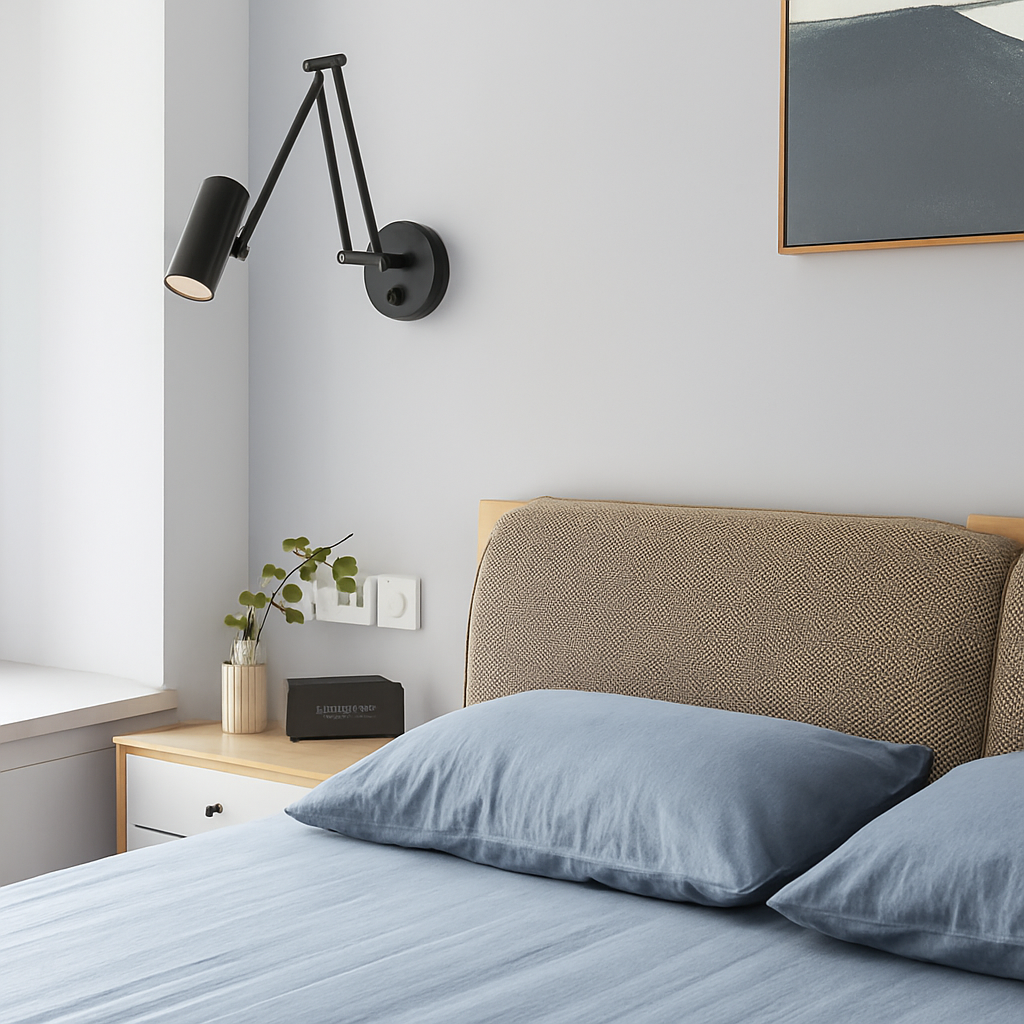 applique murale led moderne à intensité variable télescopique pliable pour étude - vue 5 sur 23