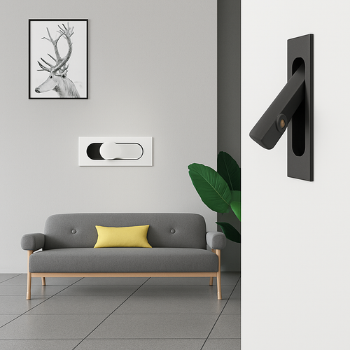 applique murale led moderne pliable pour lecture ajustable - vue 3 sur 17