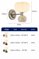 applique murale led moderne pour éclairage intérieur élégant