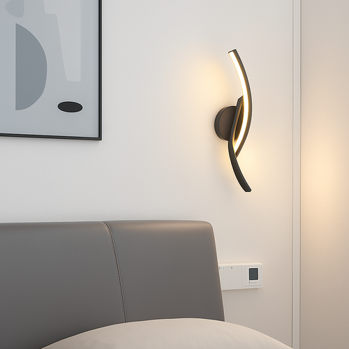 applique murale led moderne pour décoration intérieure - vue 3 sur 14