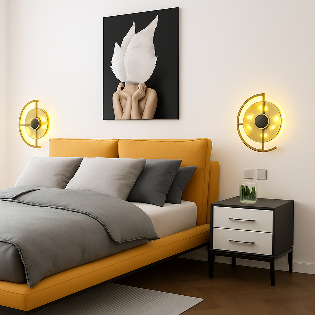 applique murale led moderne pour décoration intérieure élégante - vue 4 sur 7