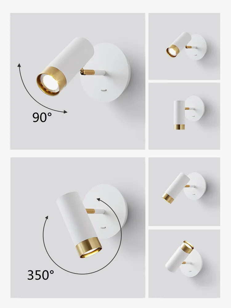 applique murale led moderne pour escaliers et salon