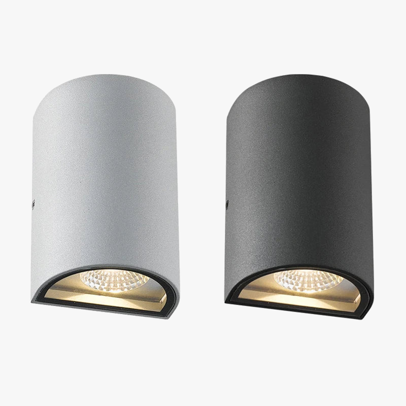Applique murale led moderne pour extérieur étanche en aluminium