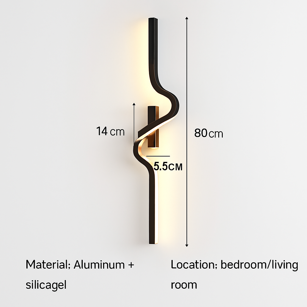 applique murale led moderne pour intérieur design élégant - vue 13 sur 16