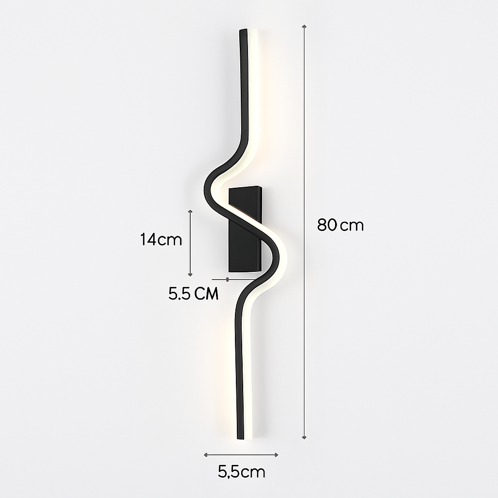 applique murale led moderne pour intérieur design élégant - vue 15 sur 16