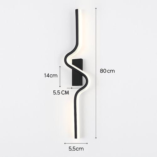 applique murale led moderne pour intérieur design élégant - vue 16 sur 16