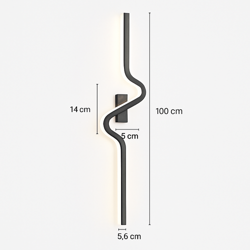 applique murale led moderne pour intérieur design élégant - vue 7 sur 16