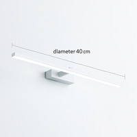 applique murale led moderne pour salle de bain et miroir