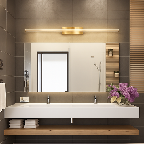 applique murale led moderne pour salle de bain et miroir - vue 6 sur 12