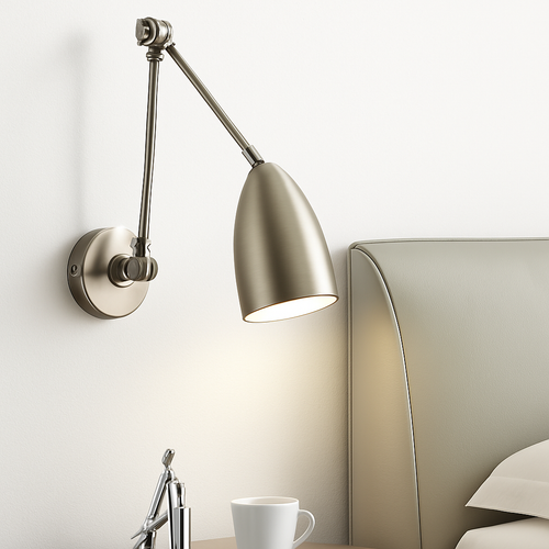 applique murale led moderne réglable pour décoration intérieure - vue 2 sur 9