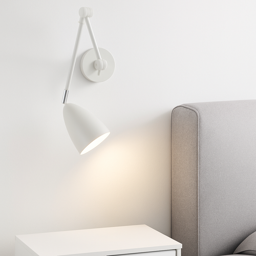 applique murale led moderne réglable pour décoration intérieure - vue 5 sur 9