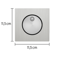 Applique murale led moderne rotation 350° cachée