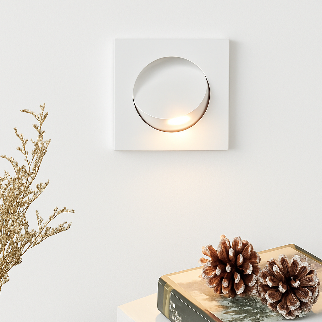Applique murale led moderne rotation 350° cachée - vue 3 sur 16