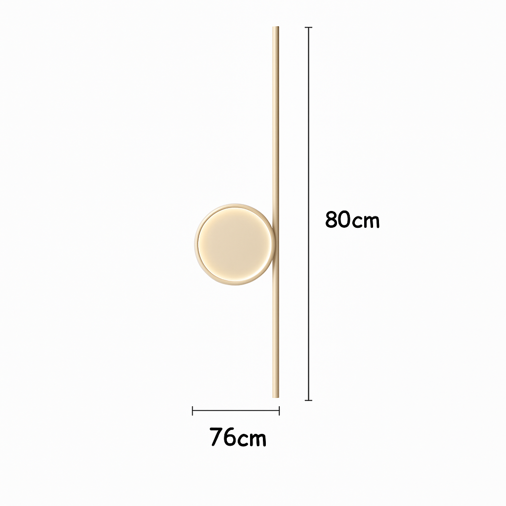 applique murale led moderne simple créativité nordique personnalisée - vue 12 sur 18