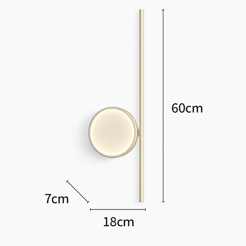 applique murale led moderne simple créativité nordique personnalisée