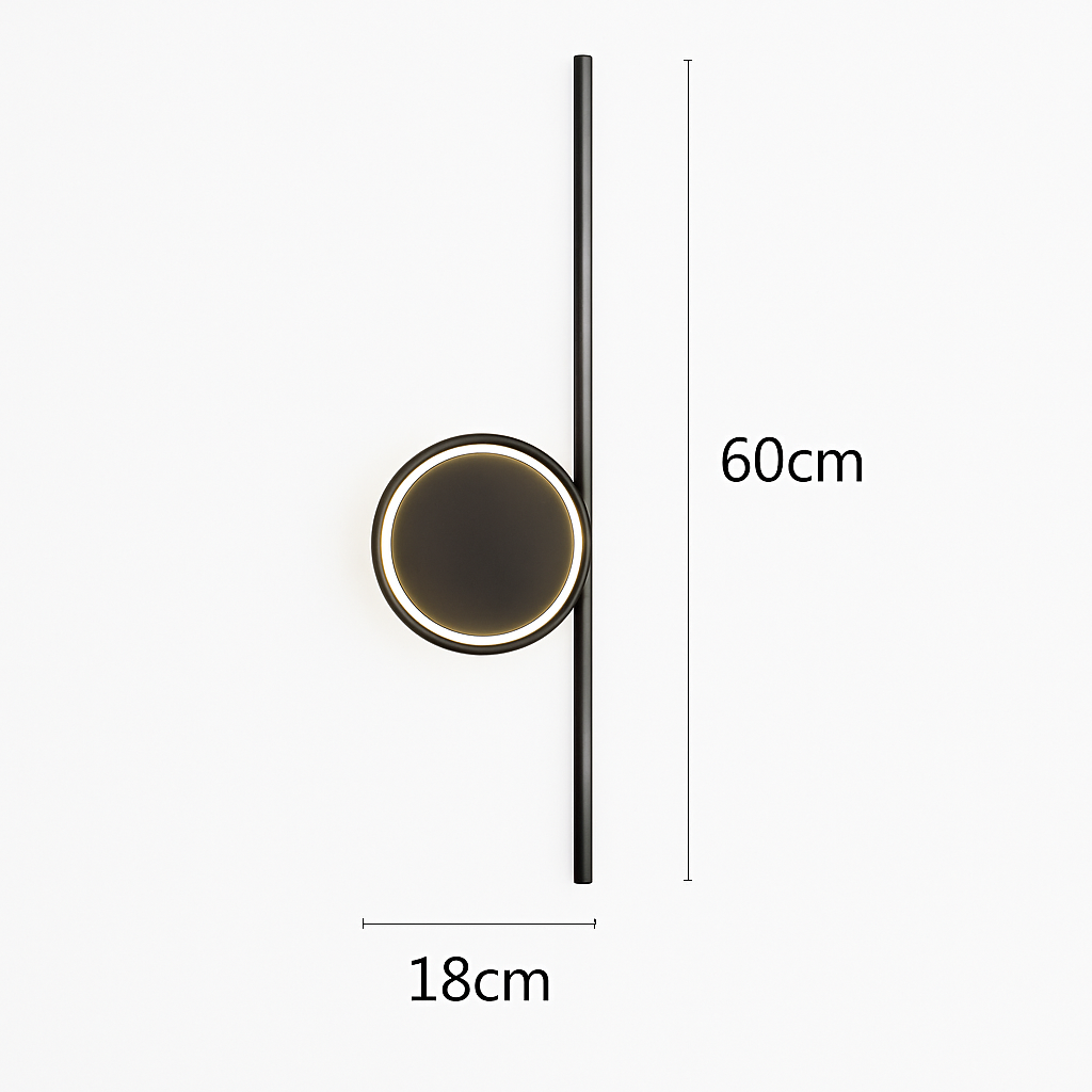 applique murale led moderne simple créativité nordique personnalisée - vue 7 sur 18