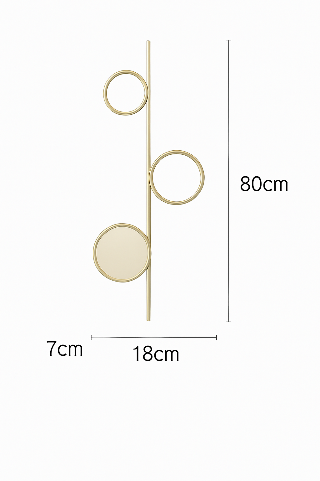 applique murale led moderne simple créativité nordique personnalisée - vue 10 sur 18