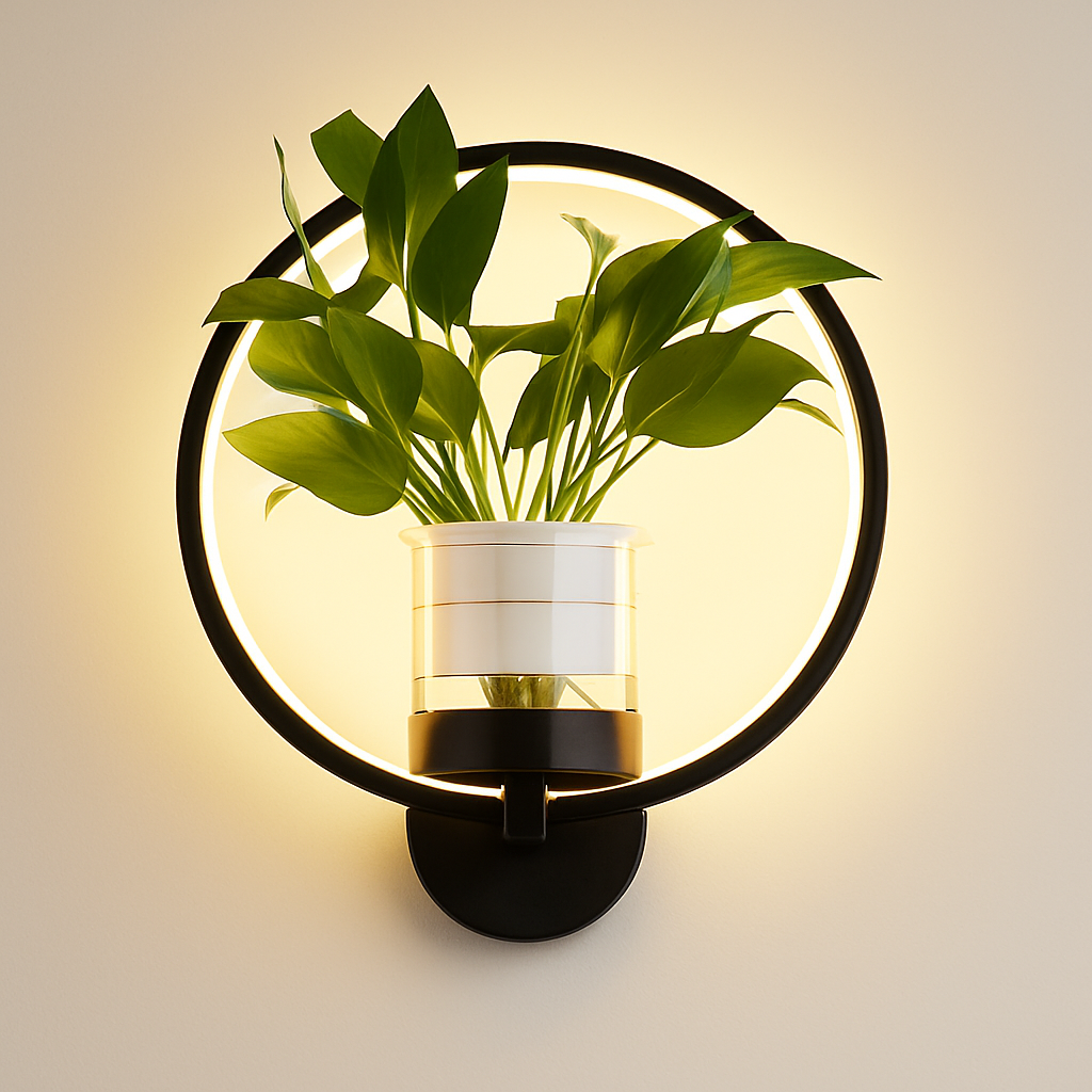 applique murale led moderne style nordique décorative - vue 4 sur 10