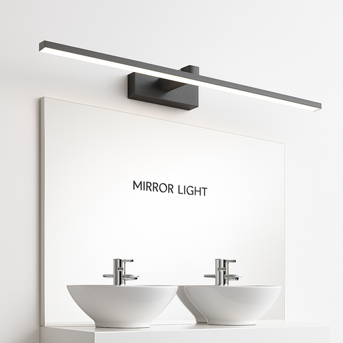 applique murale led moderne trois couleurs éclairage aluminium pour maquillage - vue 4 sur 12