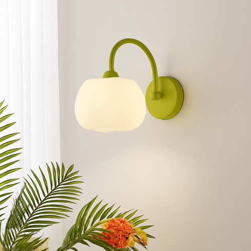 applique murale led modernes avec interrupteur à chaîne - vue 5 sur 9