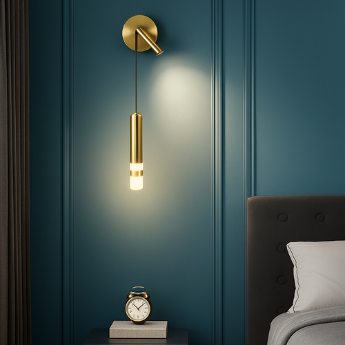 Applique murale LED nordique à Double tête réglable - vue 5 sur 15