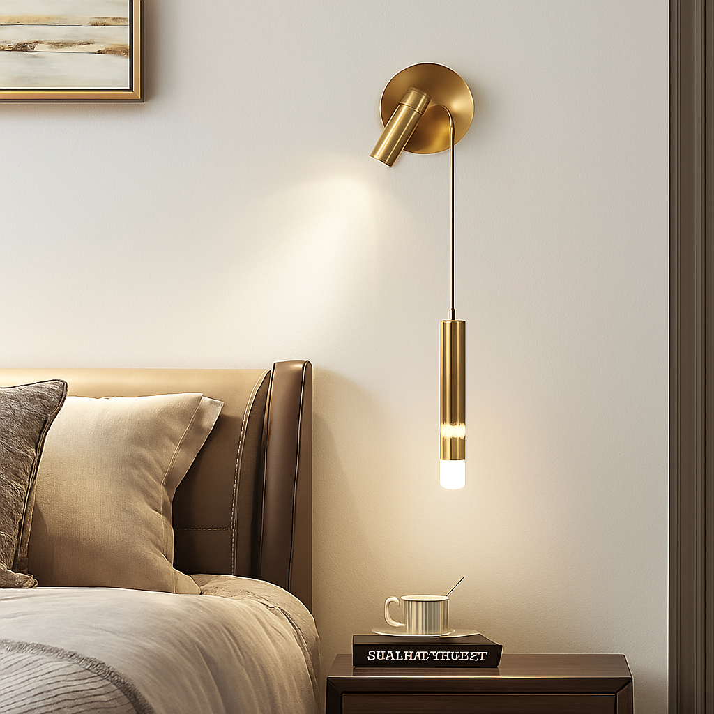 Applique murale LED nordique à Double tête réglable - vue 5 sur 15