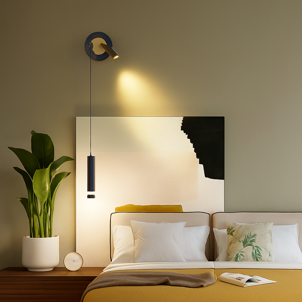 Applique murale LED nordique à Double tête réglable - vue 6 sur 15
