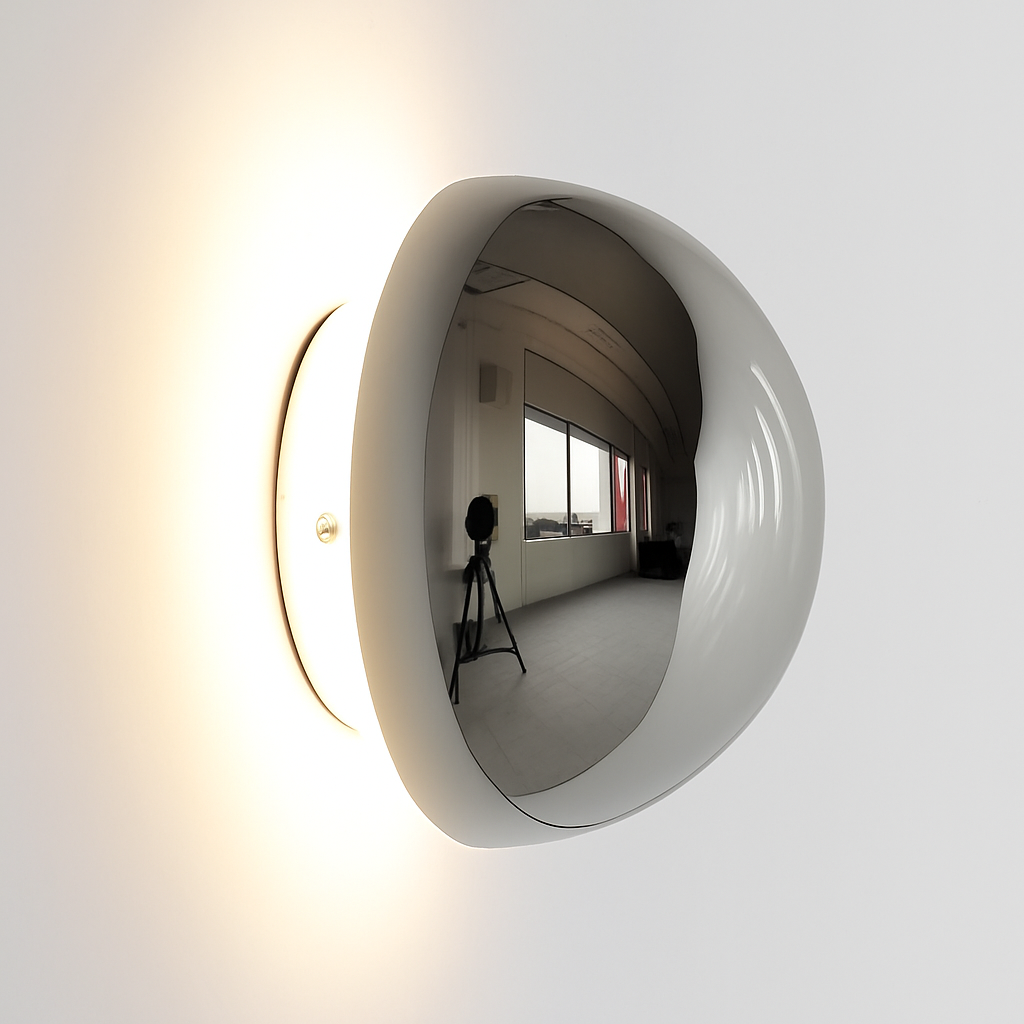 applique murale led nordique en fer et acrylique pour décoration intérieure - vue 4 sur 12