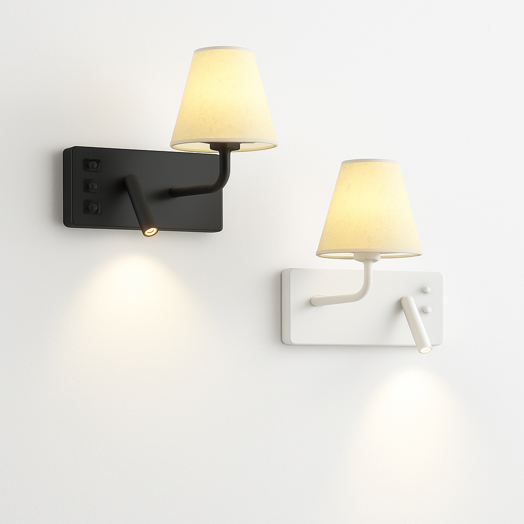 Applique murale LED nordique moderne avec interrupteur USB - vue 5 sur 10