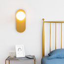 Applique murale LED ovale en métal Katalea