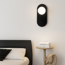 Applique murale LED ovale en métal Katalea
