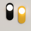 Applique murale LED ovale en métal Katalea