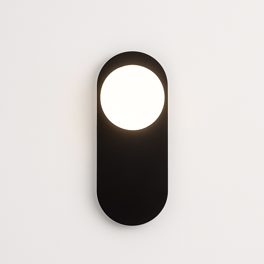 Applique murale LED ovale en métal Katalea - vue 7 sur 7