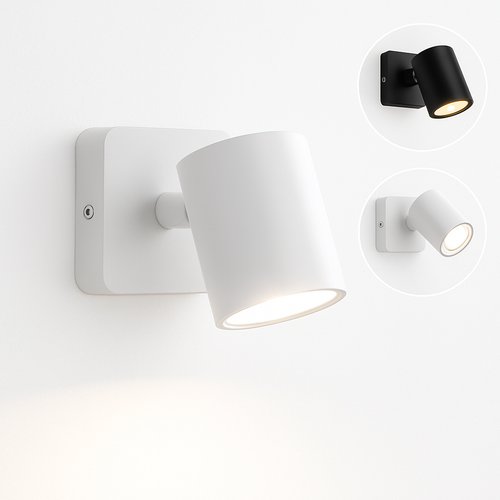 applique murale led pliable rotative style moderne pour hôtel - vue 3 sur 10