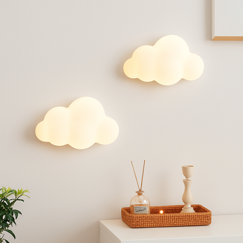 applique murale à led pour chambre d'enfant design moderne - vue 2 sur 8