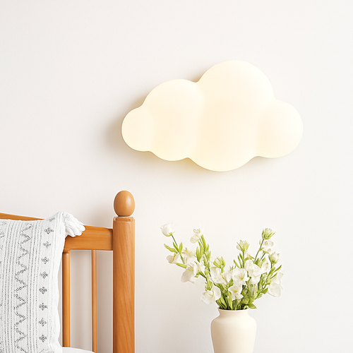 applique murale à led pour chambre d'enfant design moderne - vue 3 sur 8