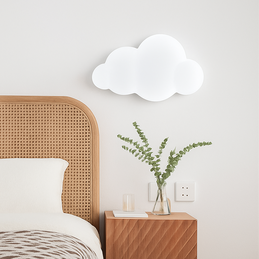 applique murale à led pour chambre d'enfant design moderne - vue 3 sur 8