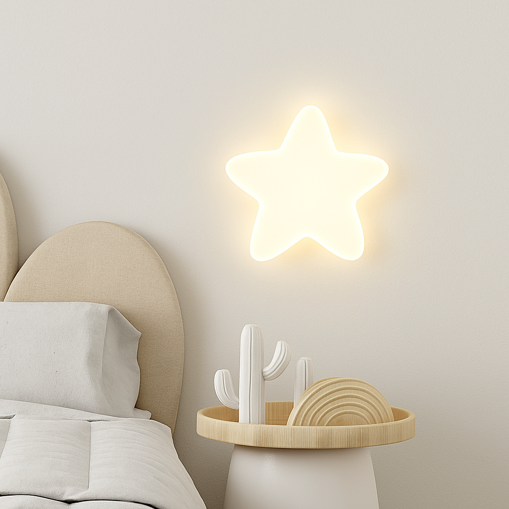 applique murale à led pour chambre d'enfant design moderne - vue 5 sur 8