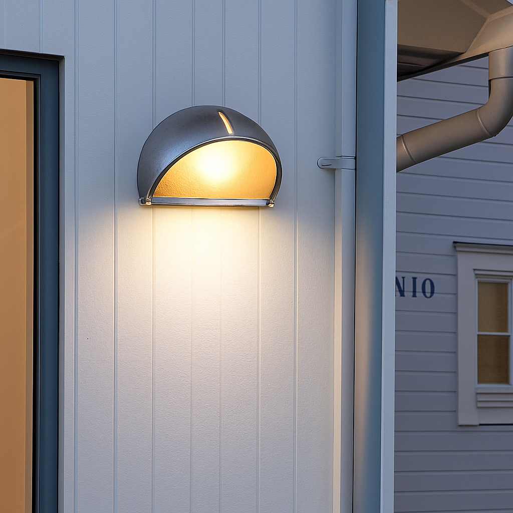 Applique murale LED rétro extérieure E27 industrielle Vintage IP65 étanche en verre - vue 3 sur 20